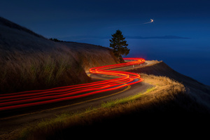 Time Lapse Road 5k (1400x1050) Resolution Wallpaper