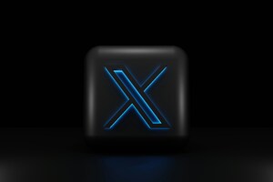 X Logo 8k (5120x2880) Resolution Wallpaper