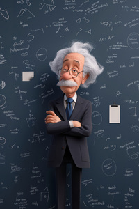 Albert Einstein (720x1280) Resolution Wallpaper