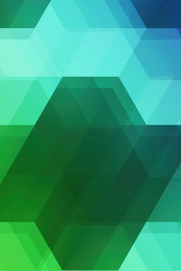 Cyan Blue Polygon Gridscape (720x1280) Resolution Wallpaper