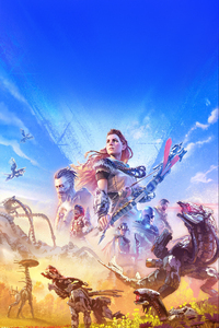 Horizon Zero Dawn Remastered (320x480) Resolution Wallpaper