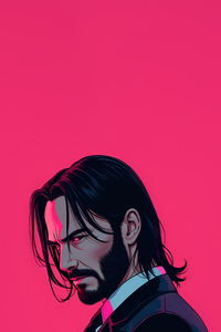 John Wick Hero Returns (1080x2280) Resolution Wallpaper