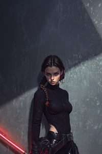 Leia Daughter Of The Darkside (1080x2280) Resolution Wallpaper