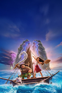 Moana 2 Imax Poster (1080x2280) Resolution Wallpaper