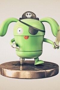 Pirate Android (1125x2436) Resolution Wallpaper