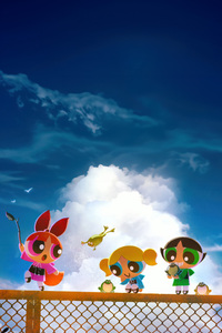 Powerpuff Girls 4k (720x1280) Resolution Wallpaper