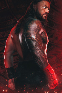 Roman Reigns 4k (1125x2436) Resolution Wallpaper