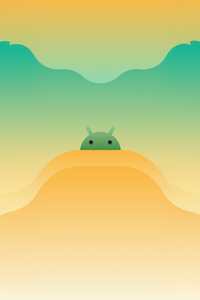 Sleek Android Stock Interface (540x960) Resolution Wallpaper