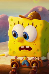 SpongeBob And Gary Cute 4k (720x1280) Resolution Wallpaper