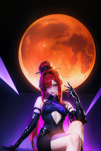 The Blood Moon Rises (320x480) Resolution Wallpaper