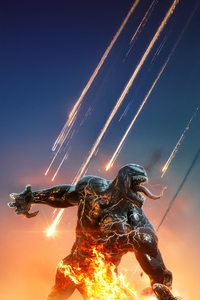 Venom The Last Dance International Poster (1080x2280) Resolution Wallpaper