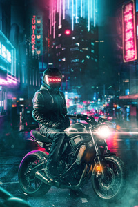 Yamaha Rider (1440x2960) Resolution Wallpaper