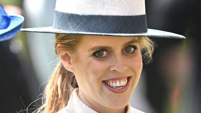 princess beatrice boater hat