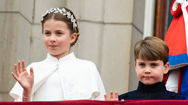 Princess Charlotte was a doting big sister to Prince Louis