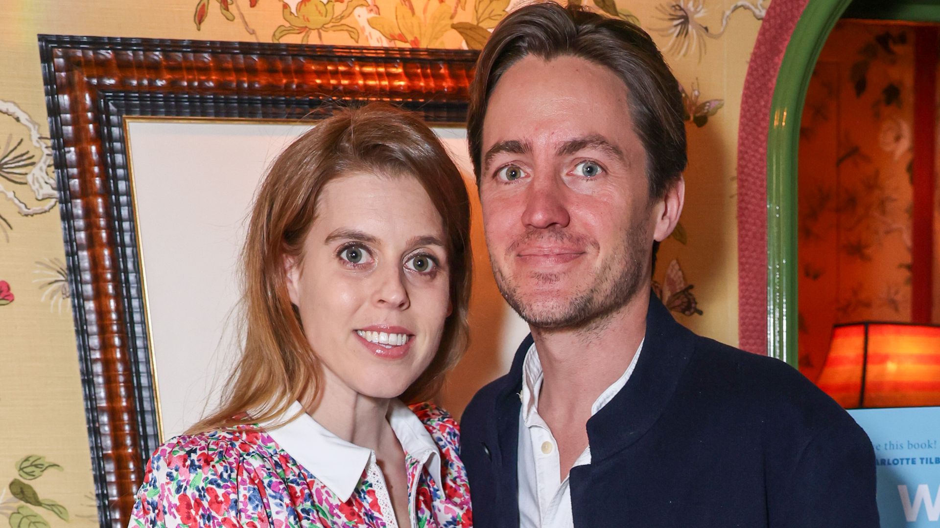 Princess Beatrice and Edoardo pose for a photo