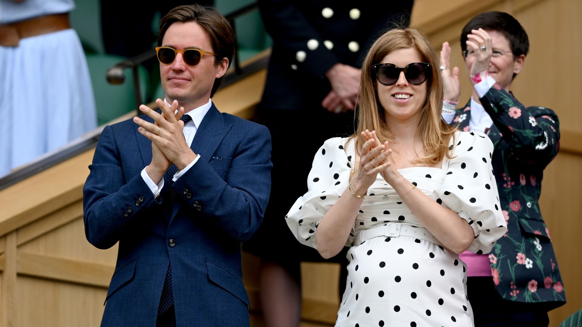 Pregnant Princess Beatrice at Wimbledon 2021