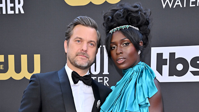 Joshua Jackson and Jodie Turner-Smith attend the 27th Annual Critics Choice Awards at Fairmont Century Plaza on March 13, 2022 in Los Angeles, California