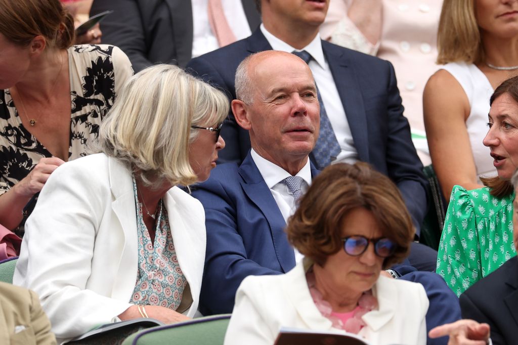 Sir Clive Woodward at Wimbledon