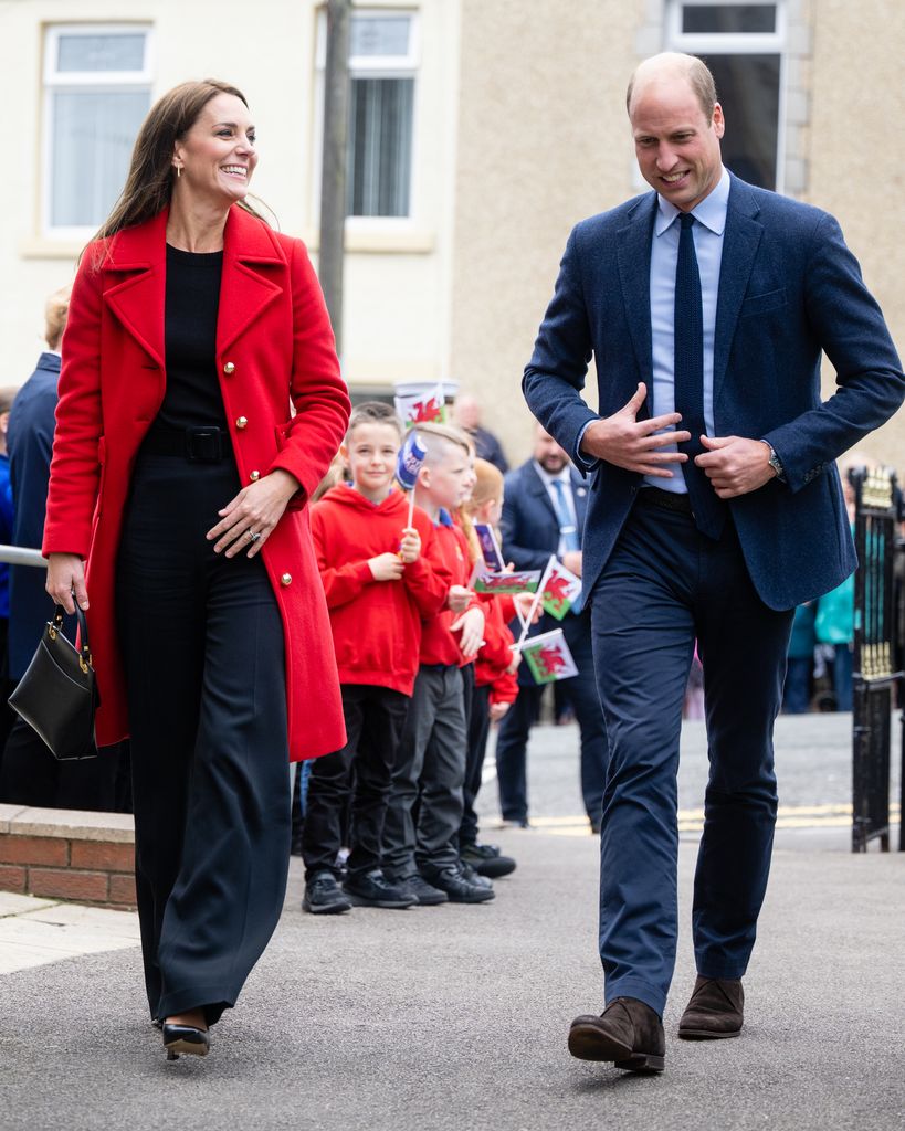 William and Kate in Swansea, September 2022