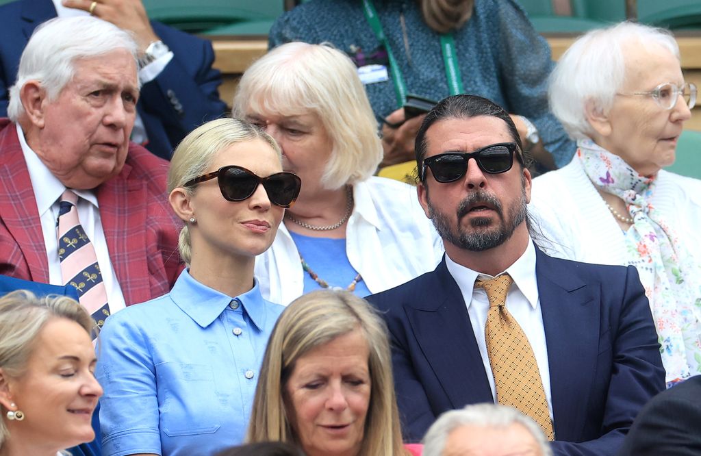 Dave Grohl in royal box