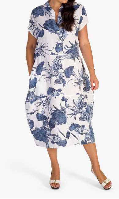 meghan markle blue floral dress dupe john lewis