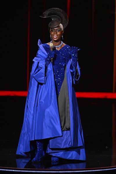 Jodie Turner Smith at the British Fashion Awards 2022