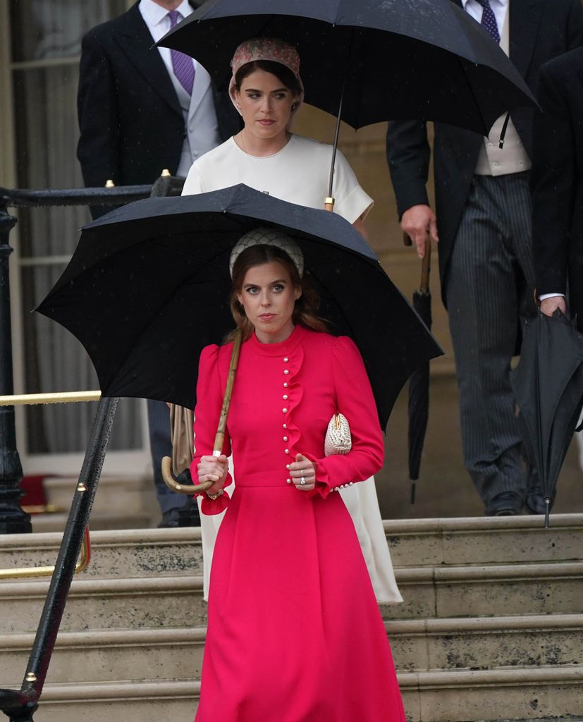 Princess eugenie and beatrice garden party 