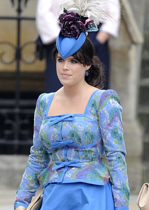 eugenie blue hat