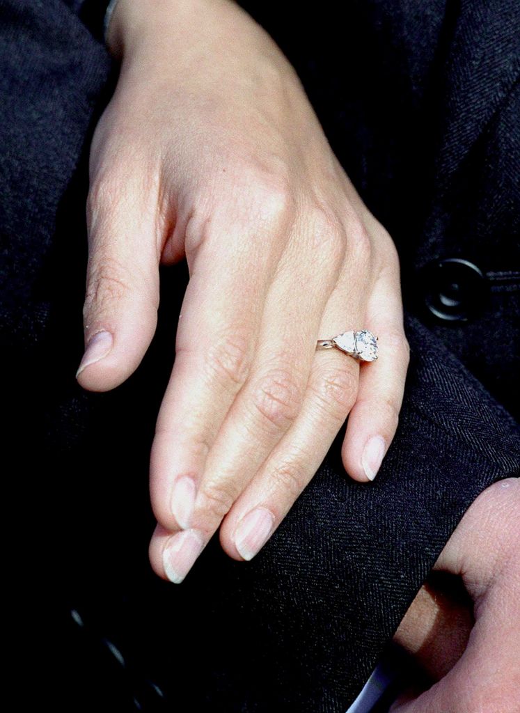 An engagement ring