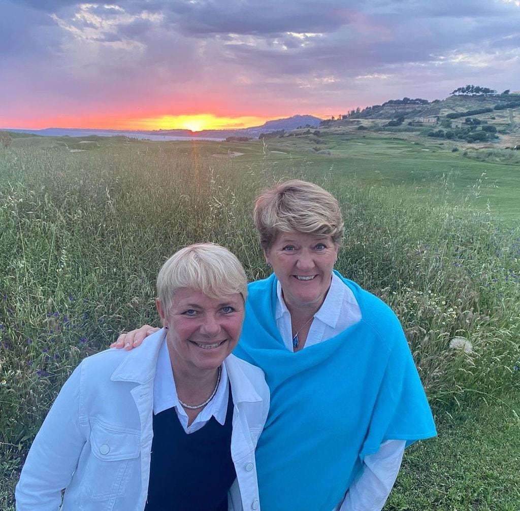 Clare Balding and her wife Alice