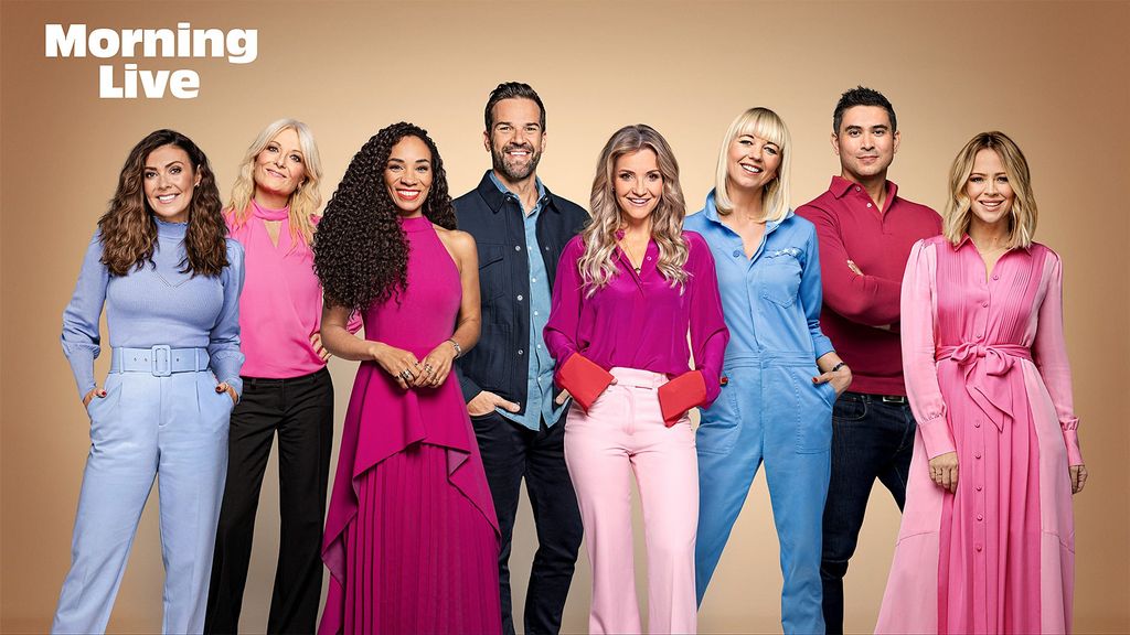 Morning Live hosting line-up, Kym Marsh, Gaby Roslin, Michelle Ackerley, Gethin Jones, Helen Skelton, Sara Cox, Rav Wilding and Kimberley Walsh