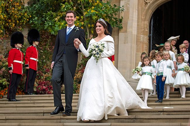 princess eugenie wedding day