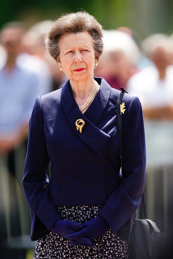 Princess Anne standing