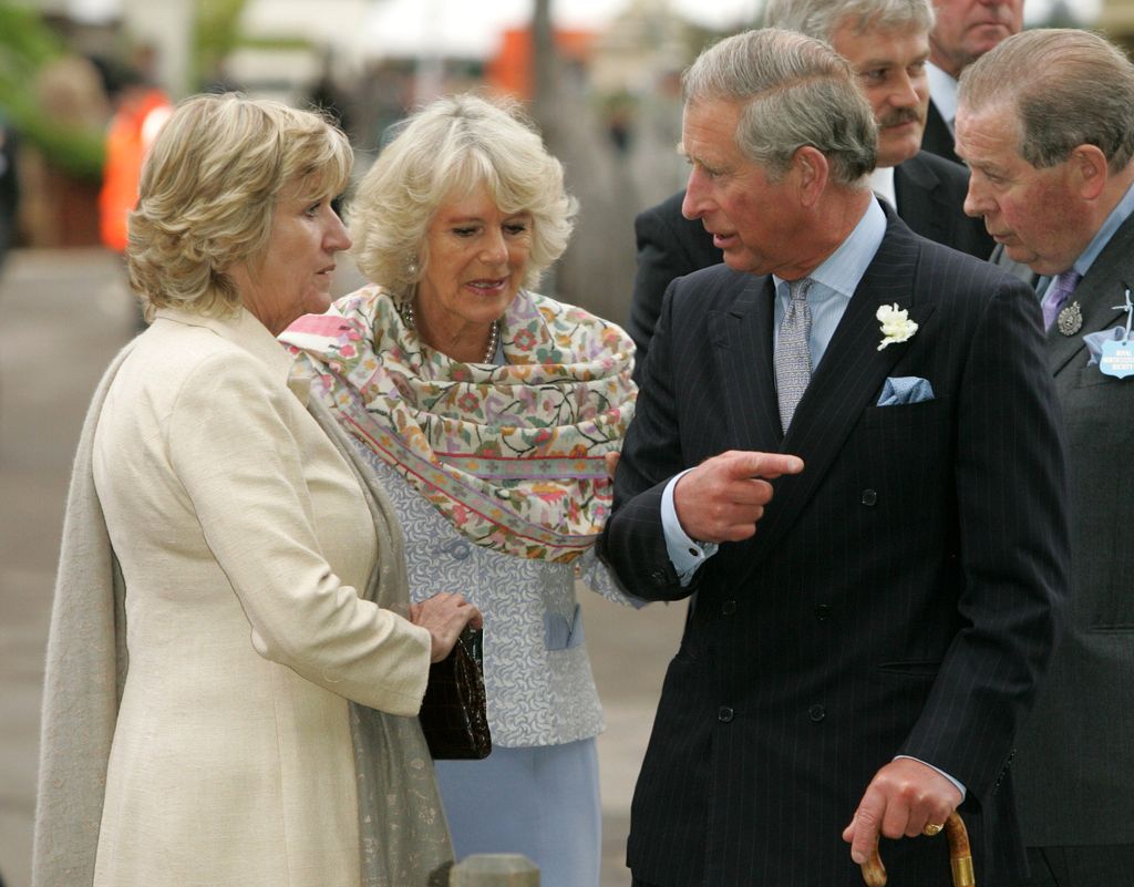 Annabel with Camilla and Charles in 2007