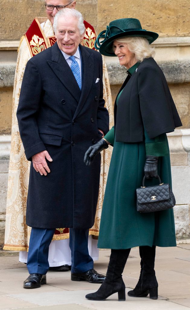 charles and camilla smiling 