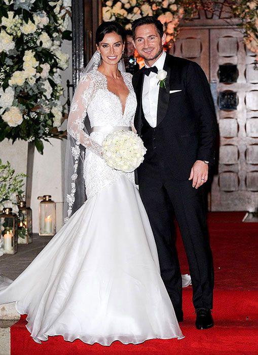 Christine Frank Lampard wedding