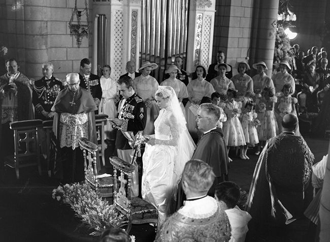 grace kelly rainier wedding