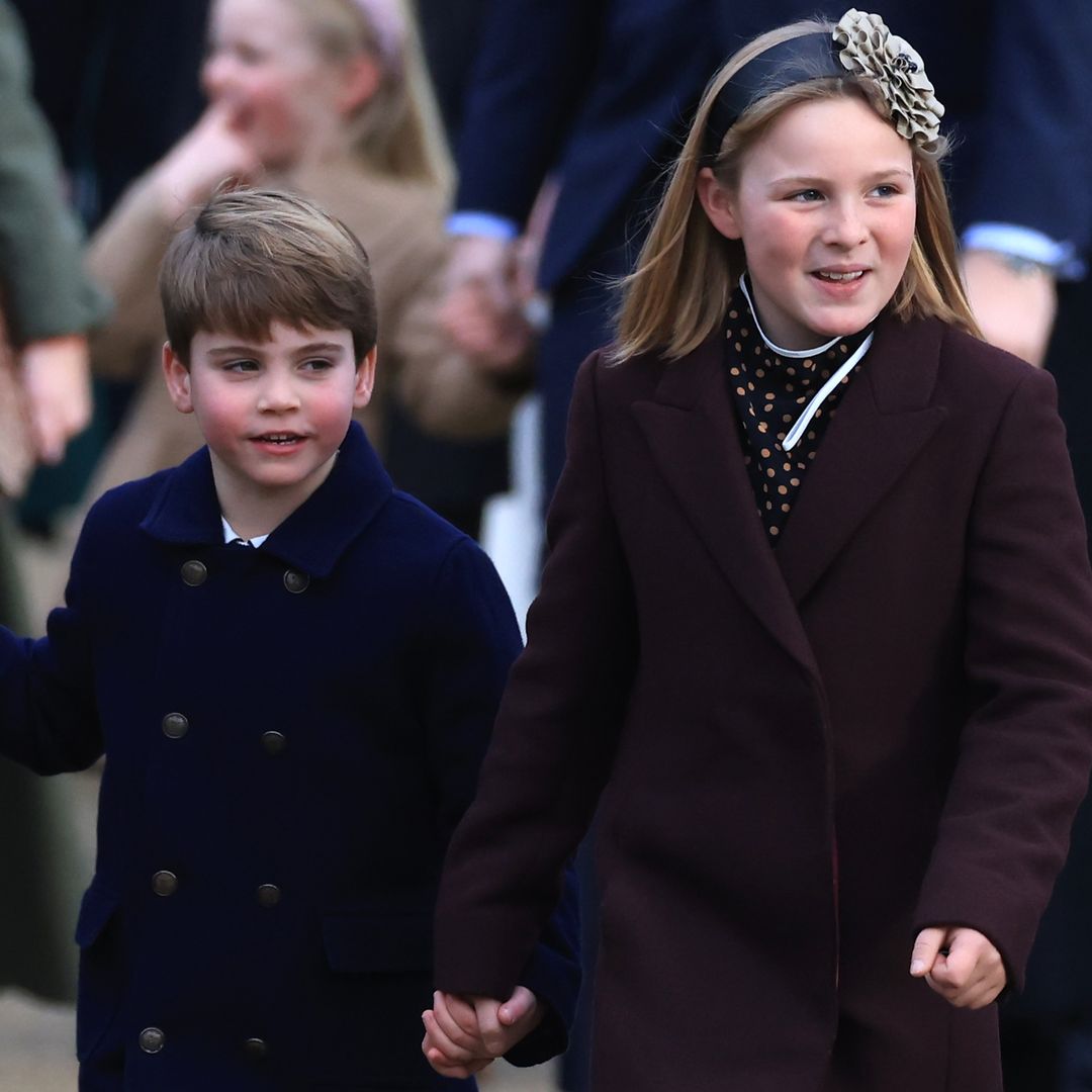 Prince Louis' sweet bond with cousin Mia Tindall in photos