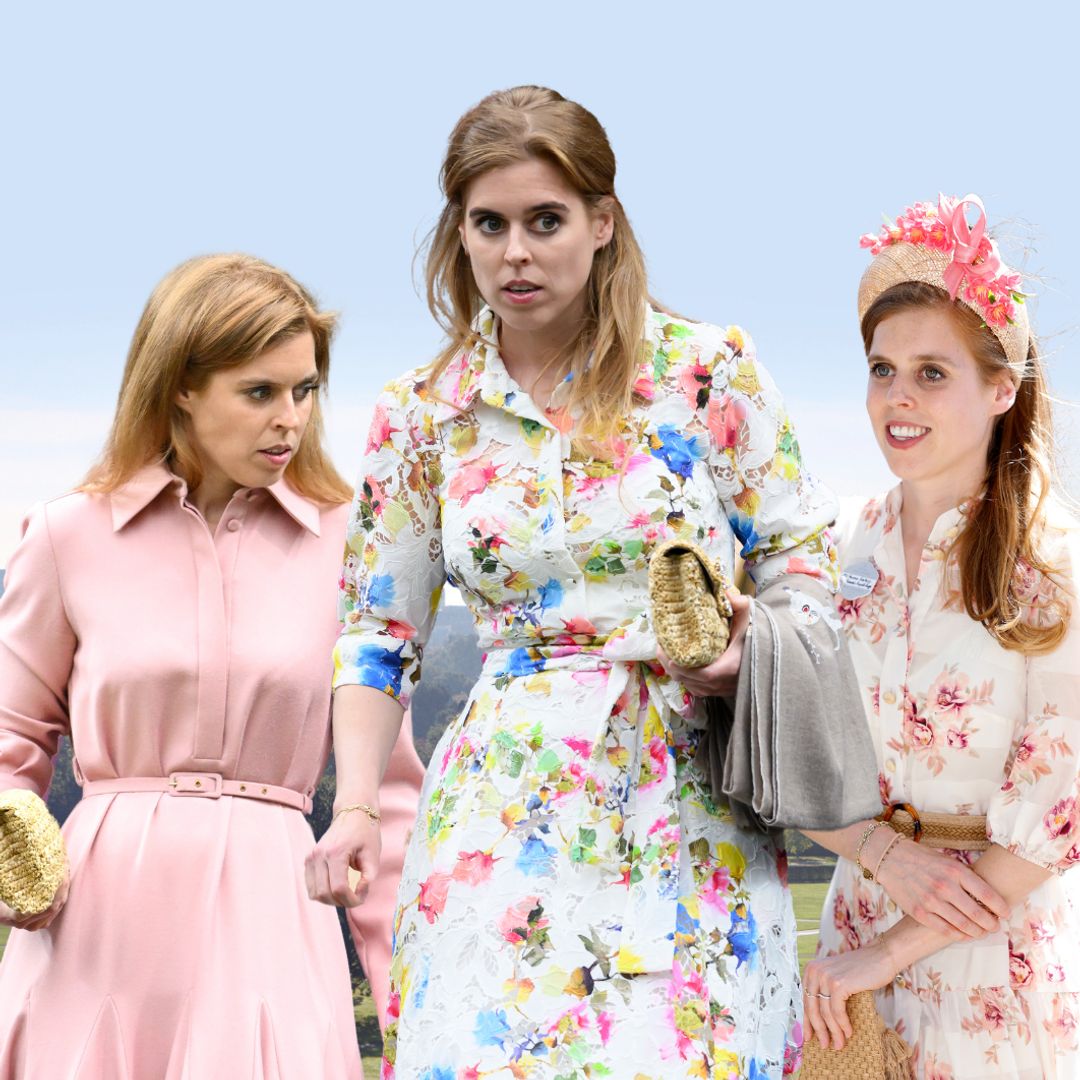 Princess Beatrice can’t stop wearing this designer crochet clutch