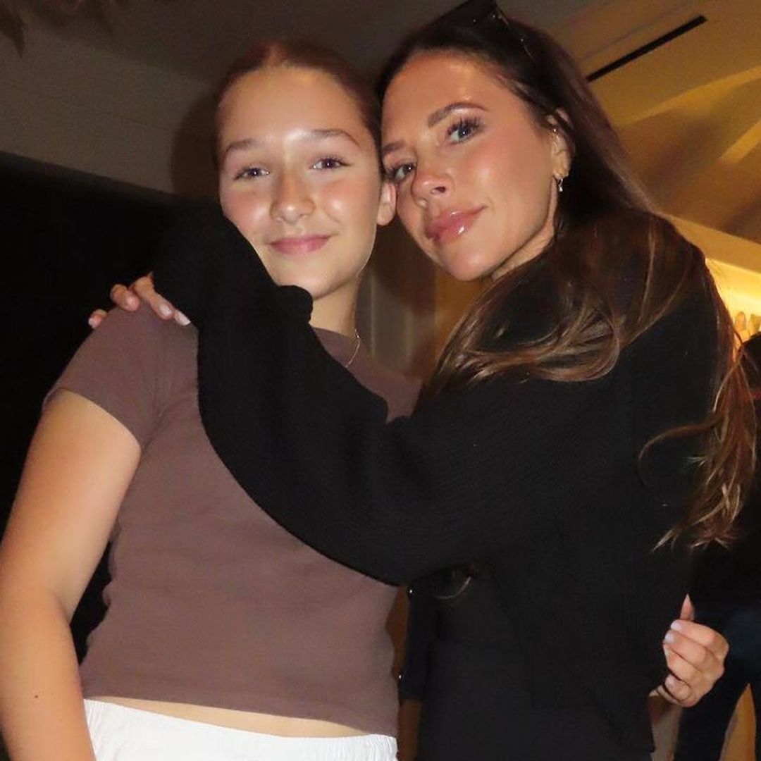 Victoria Beckham suffers major at-home mishap alongside daughter Harper - video