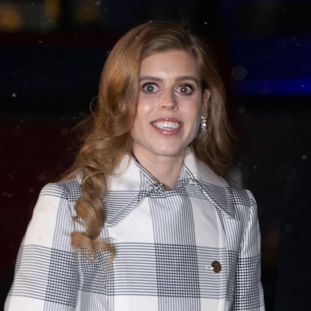 Princess Beatrice slips into waist-cinching gown for late-night soirée