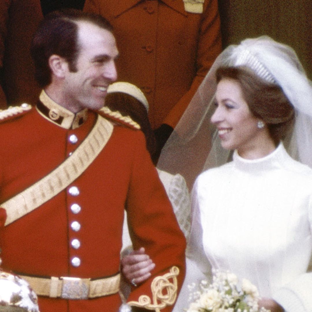 Why did Princess Anne and first husband Captain Mark Phillips divorce?