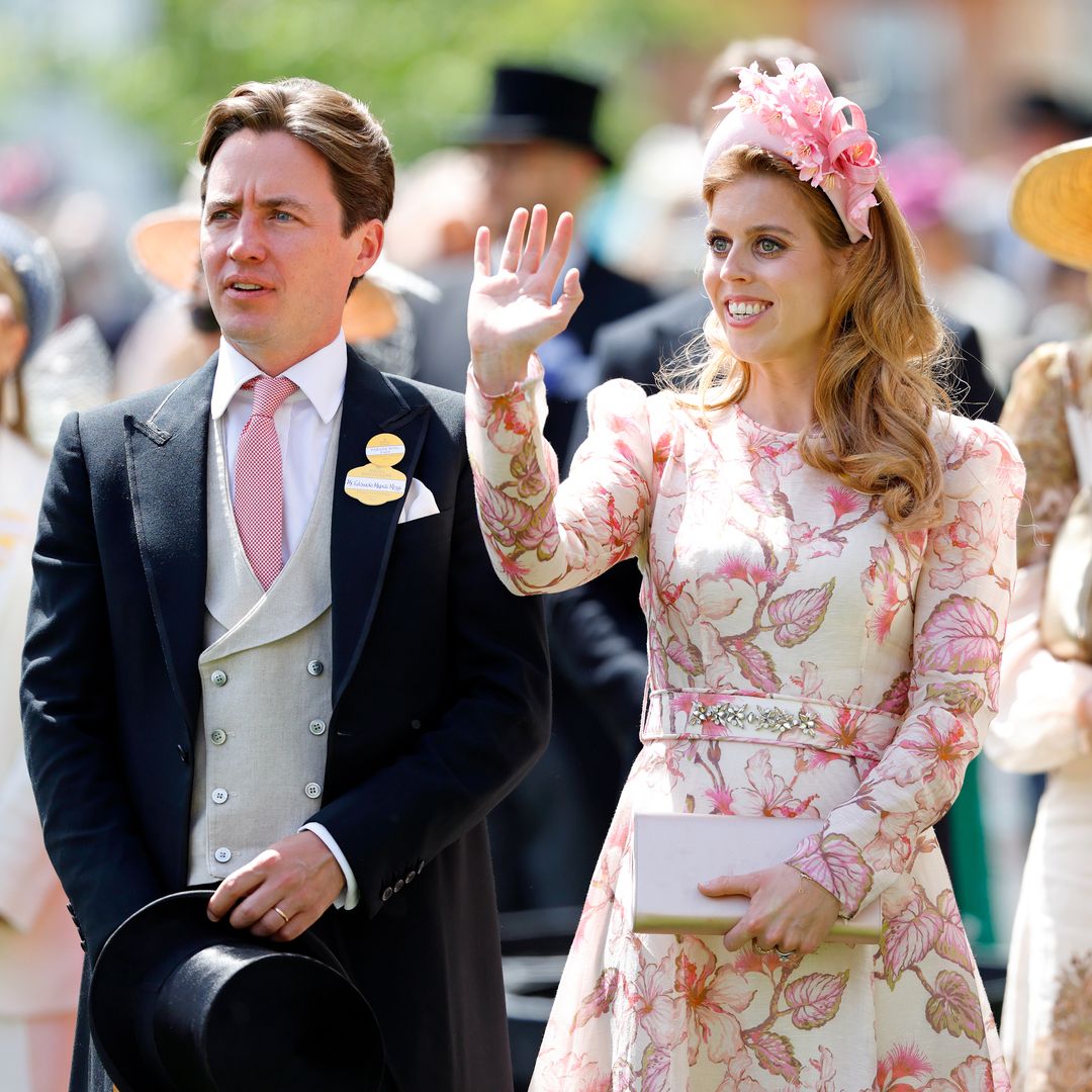 Princess Beatrice and Edoardo Mapelli Mozzi are proud parents as Sienna takes on flower girl role at wedding