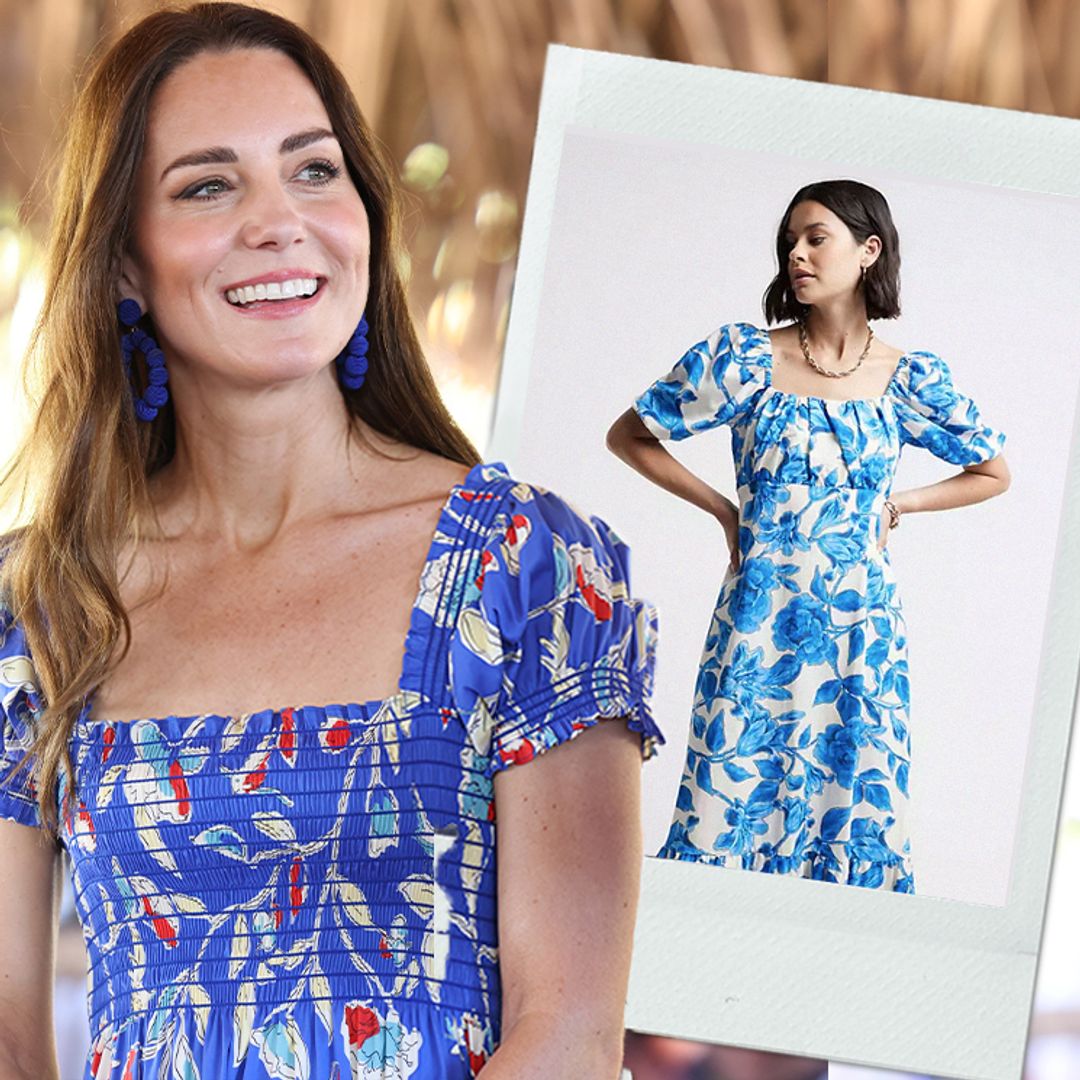 Loved Princess Kate's sold-out tropical floral dress? Me, too! So I went on the hunt for some lookalikes