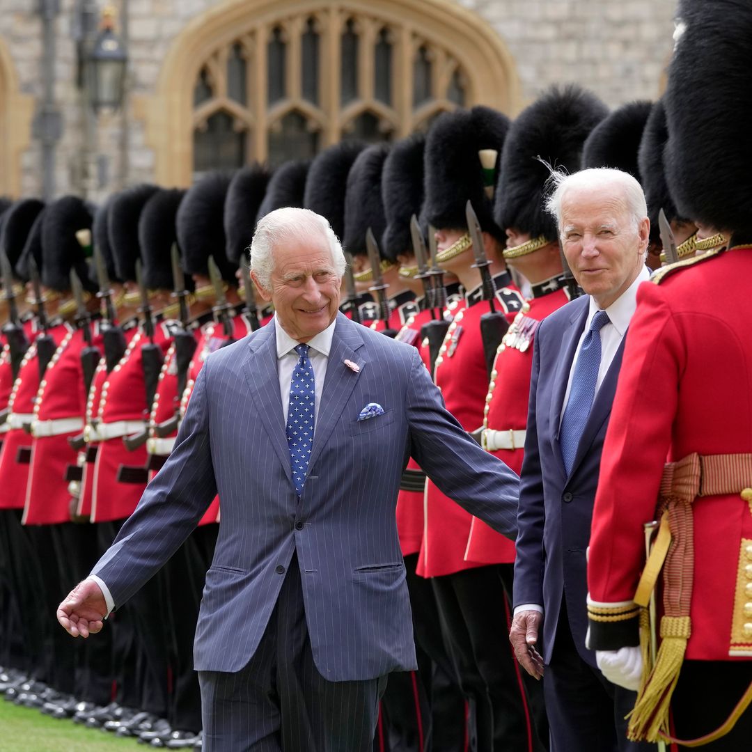 King Charles' guard looks unrecognisable as he is crowned Mr England