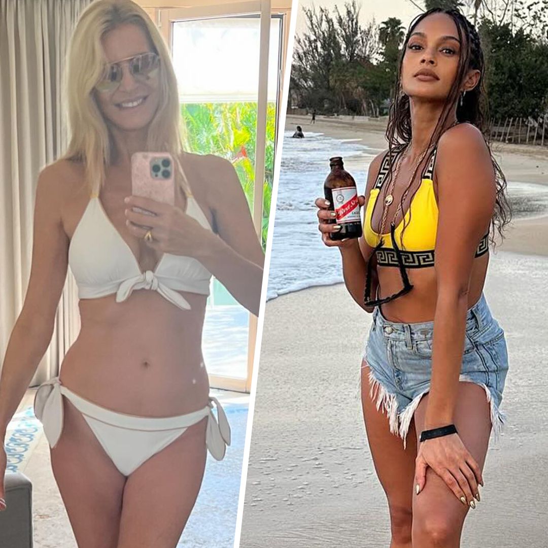 Celebs in bikinis: Tess Daly, Cat Deeley, Amanda Holden, and more stun in summer swimwear