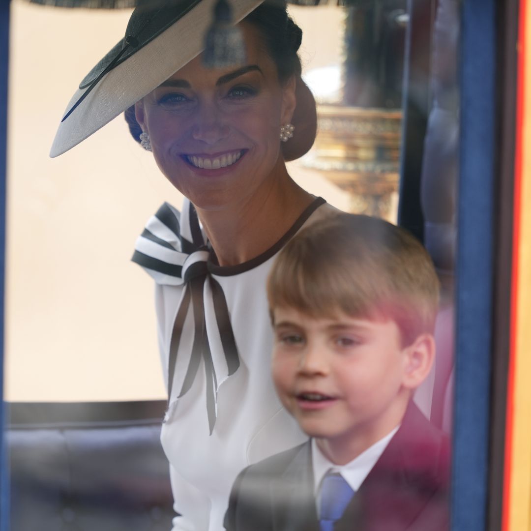 Watch: Prince Louis dances as he makes mum Princess Kate giggle during Trooping the Colour