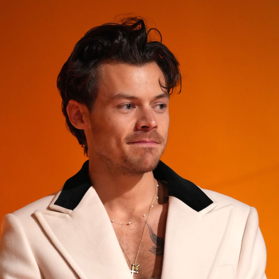 Harry Styles debuts unexpected 70s moustache and choppy mullet