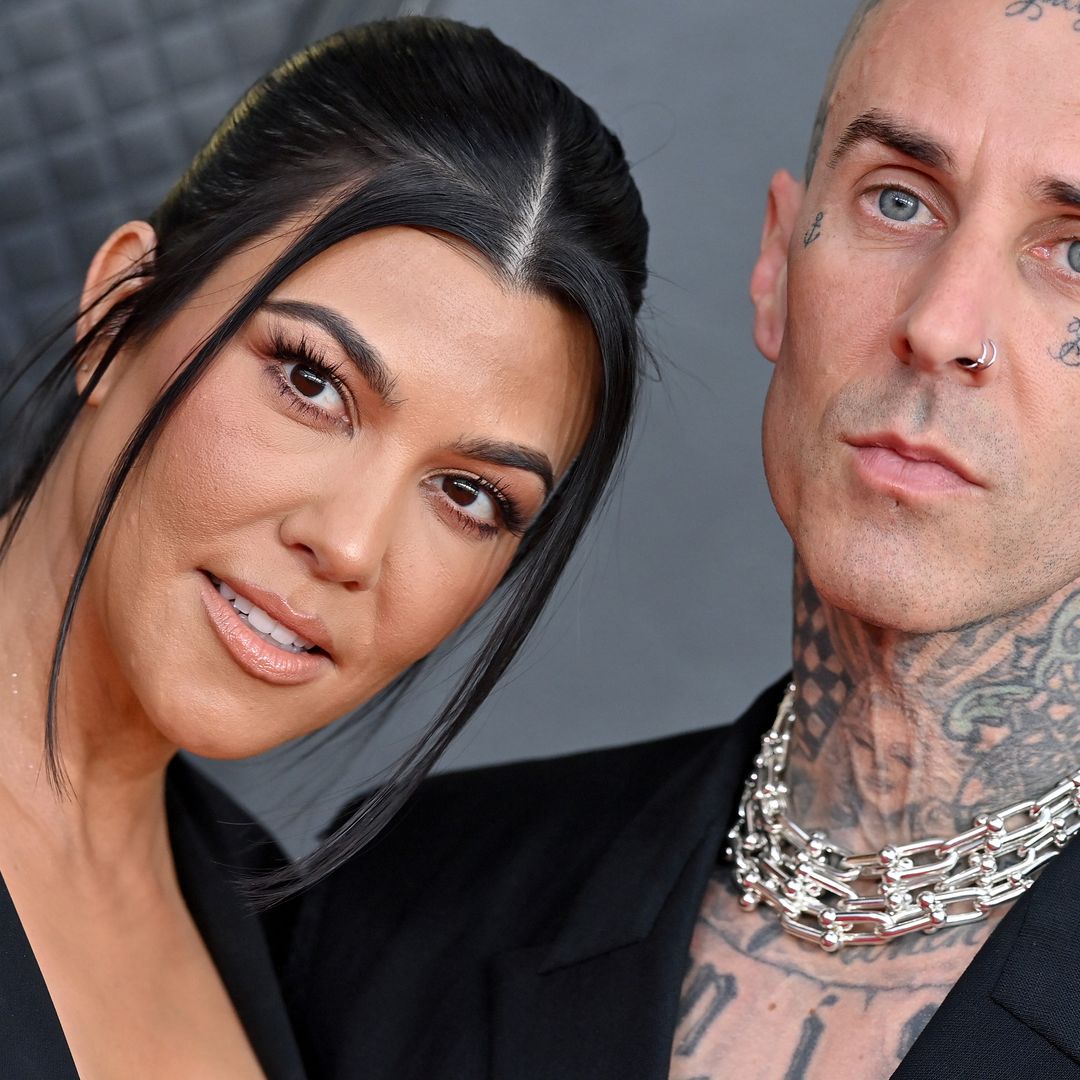 Kourtney Kardashian and Travis Barker's scary artwork means it's always Halloween at their home