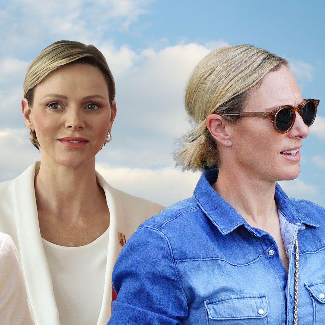 Royal Style Watch: from Princess Charlene's bridal fitted suit to Zara Tindall's denim shorts